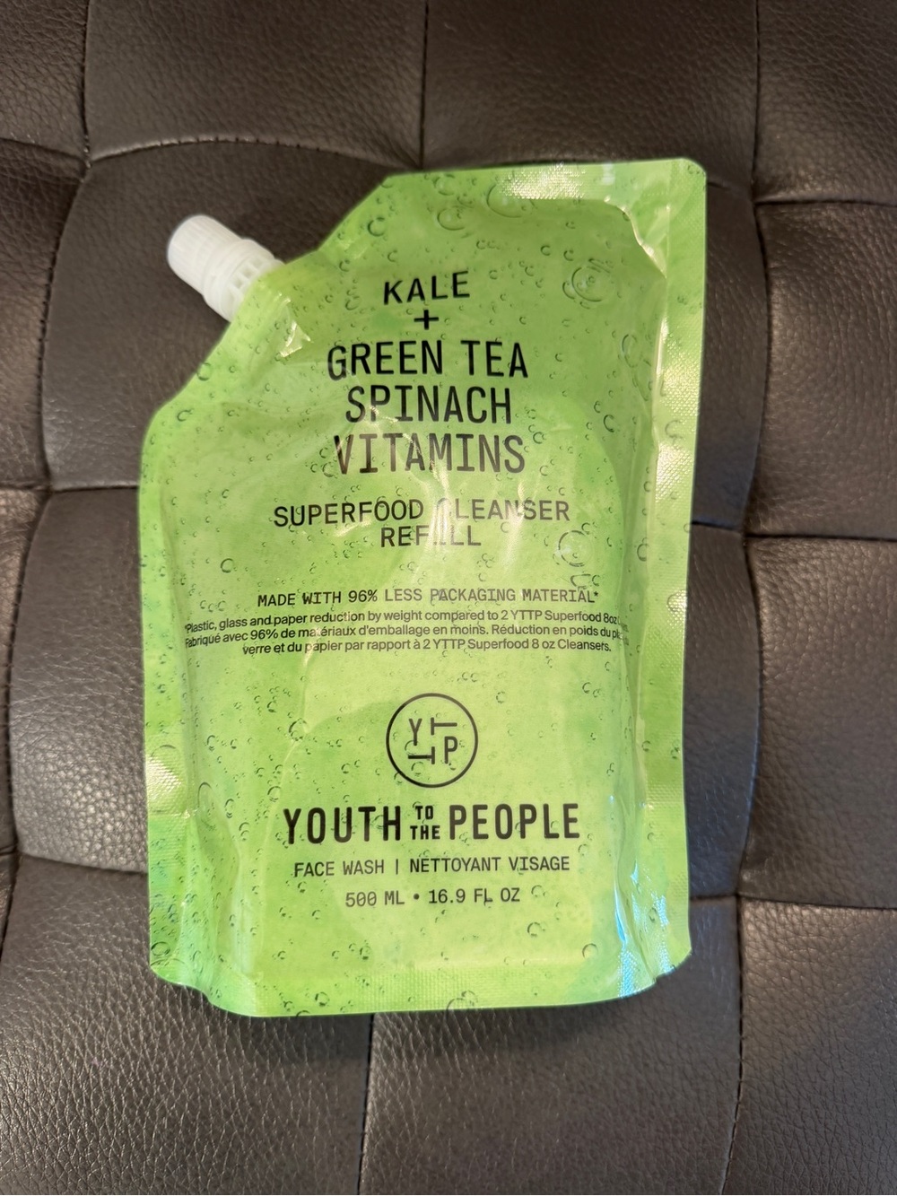 Youth To The People Kale + Green Tea Superfood Cleanser Refill - Green